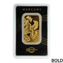 1 oz Sunshine Mint Mercury Gold Bar