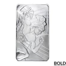 100 oz Sunshine Mercury Silver Bar