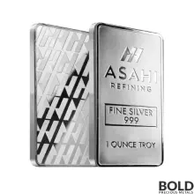 Silver 1 oz Asahi Bar
