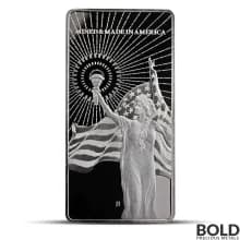 10 oz Asahi Columbia Goddess Silver Bar (BU)