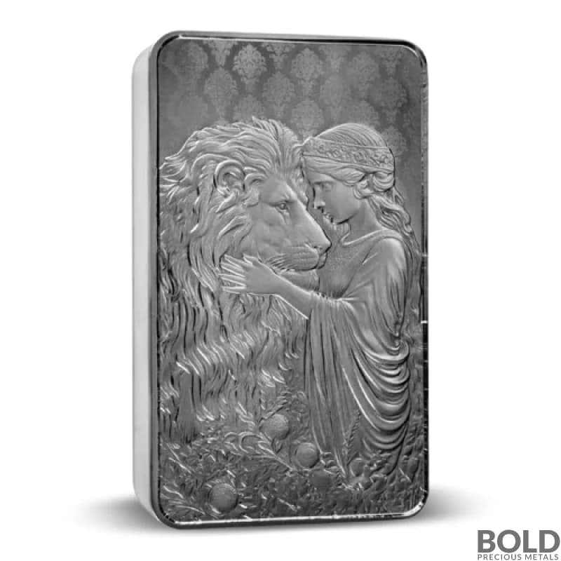 2024 100 oz Una and Lion Silver Bar