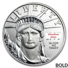 Platinum American Eagle *Random Date* - 1/2 oz