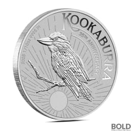 2025 1/10 oz Australian Kookaburra Platinum Coin (BU)