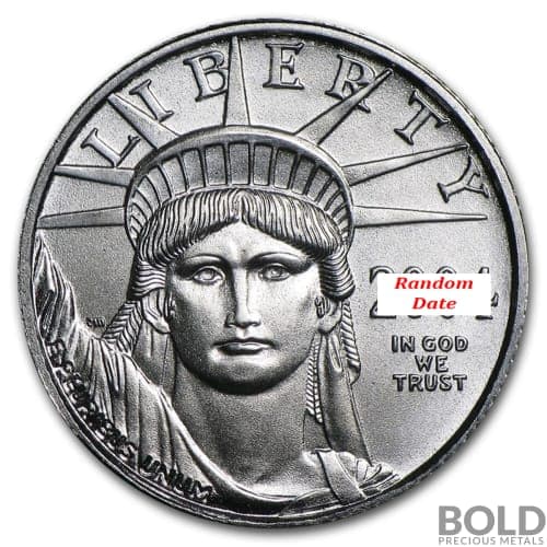 Platinum American Eagle *Random Date* - 1/10 oz
